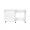 Arrow 101 Judy Sewing and Craft Table with Storage and Adjustable Position Lift - White
