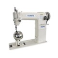 Techsew 810 Industrial Sewing Machine With Wig Attachment Assembled Table and Motor