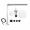 UberLight Frame 7100TL LED Desk/Audio Light, White