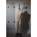 French European Inc. Men's Full Body With Removable Leg Dress Form