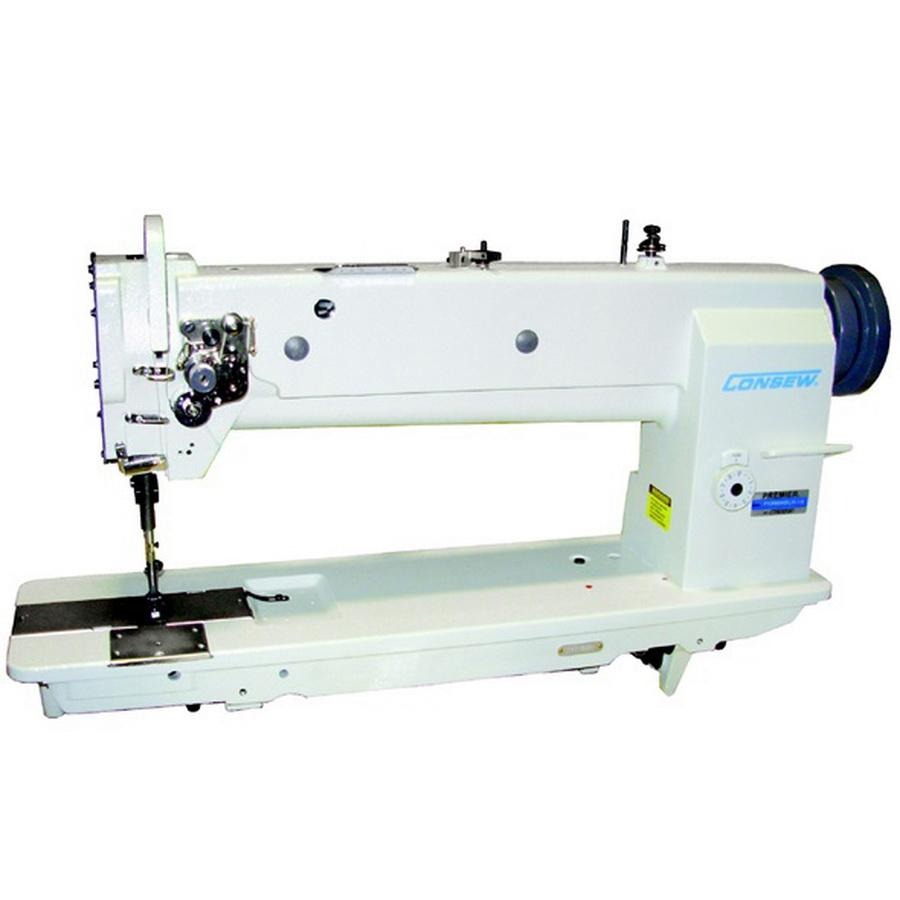 Consew 1255RBLH‑18 Long‑Arm Lockstitch Machine with Servo Motor & Table ...